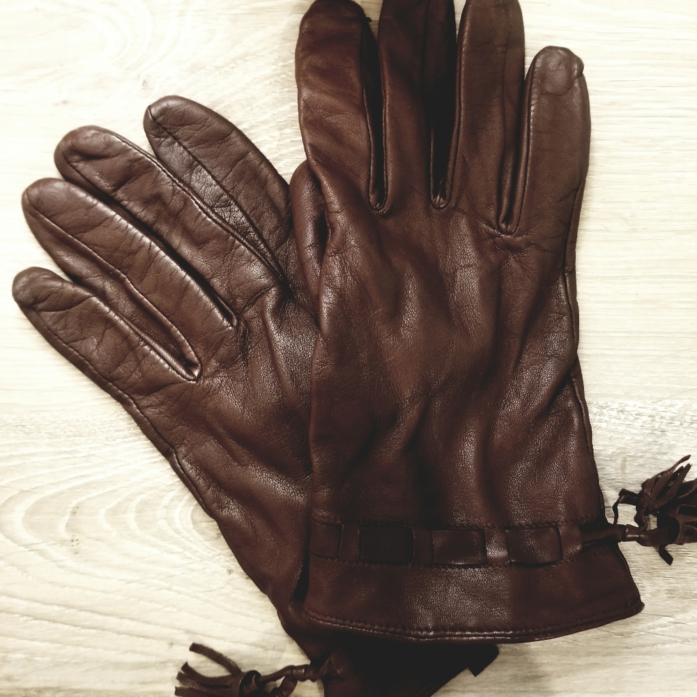 100% Leather Women's Gloves